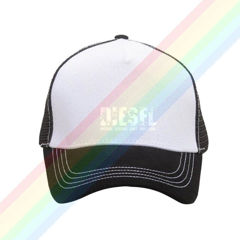 Бейсболка унисекс Легкая сетчатая бейсболка с принтом дизельного топлива для