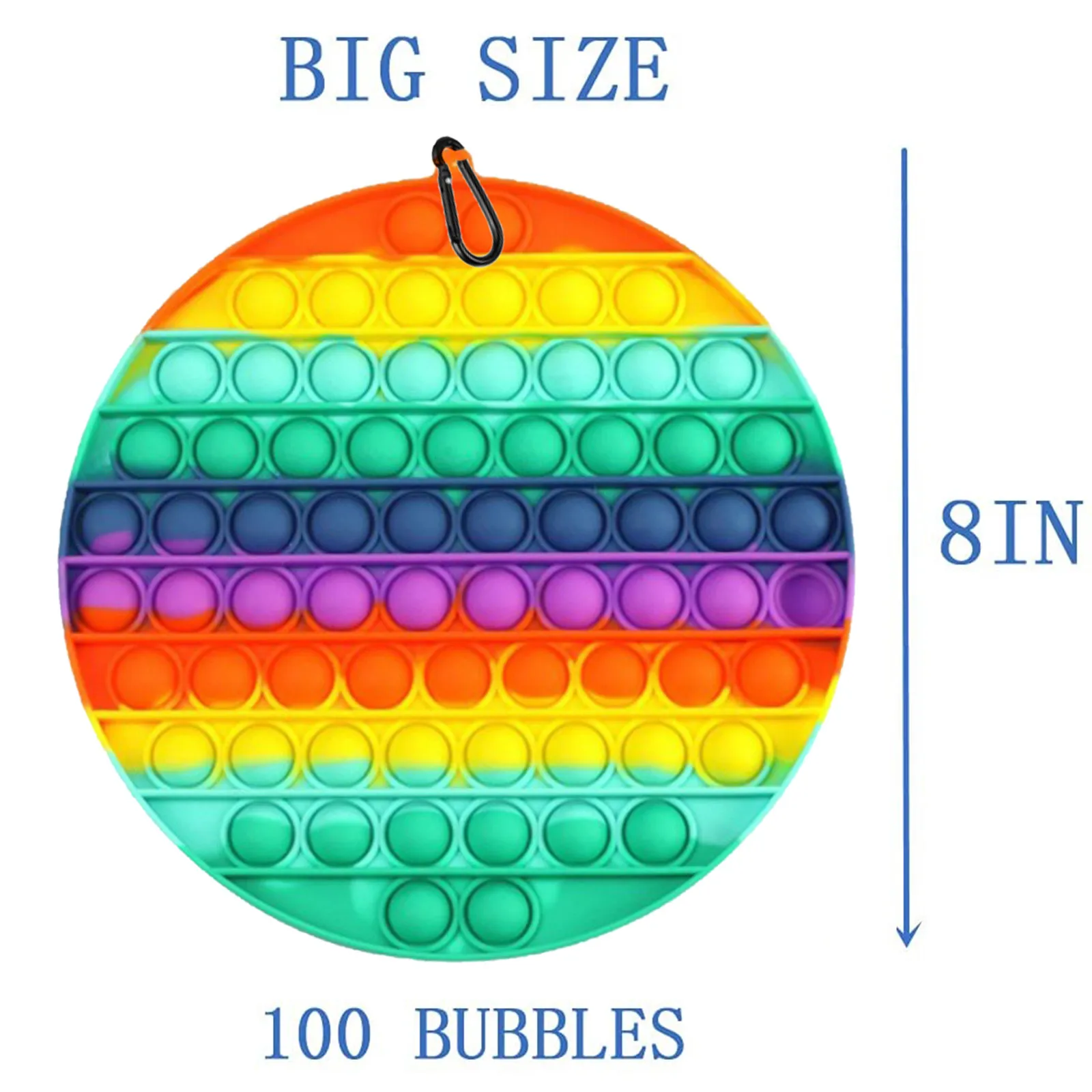 

Fidget Toys push it Bubble Sensory Squishy Stress Reliever Autism Silicone Stress Relief Toys Adult Children Toy Stress Reliever