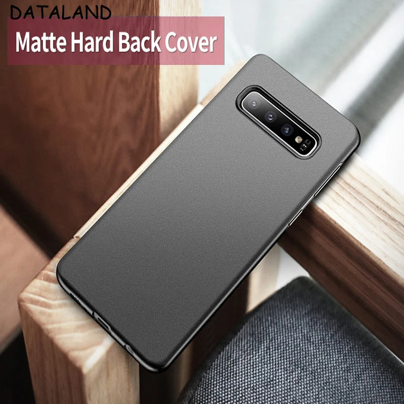 Ультратонкий матовый жесткий чехол-накладка для Samsung Galaxy S10 E Plus Lite | Мобильные