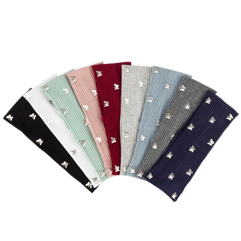 Резинка для волос Geebro в богемном стиле женская однотонная металлическая