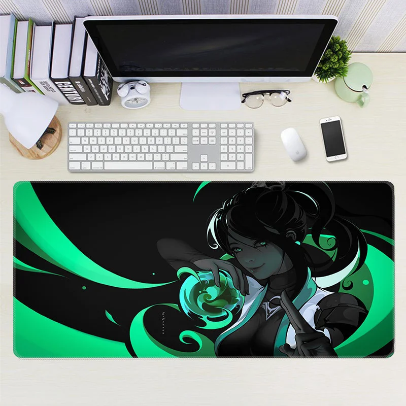

900x400mm Non-slip Desktop Pad Valorant Extended Mouse Mat Gaming Mousepad Soft Rubber Computer Mouse Pad Home Carpet MousePads