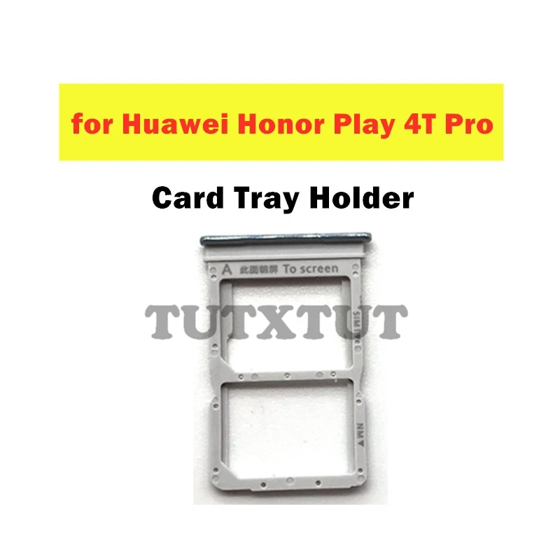 Для Huawei Honor Play 4T Pro держатель лотка для SIM карты слот SD адаптер запасные части