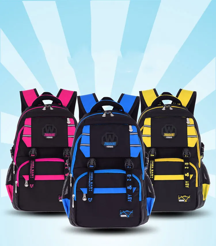 

KOKO CAT Large Capacity Students Backpacks Breathable Nylon Junior High School Bag Book Bag for Boys Mochila Infantil Escolares