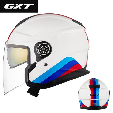 GXT мотоциклетный шлем с полулицевой поверхностью ABS электрический безопасный