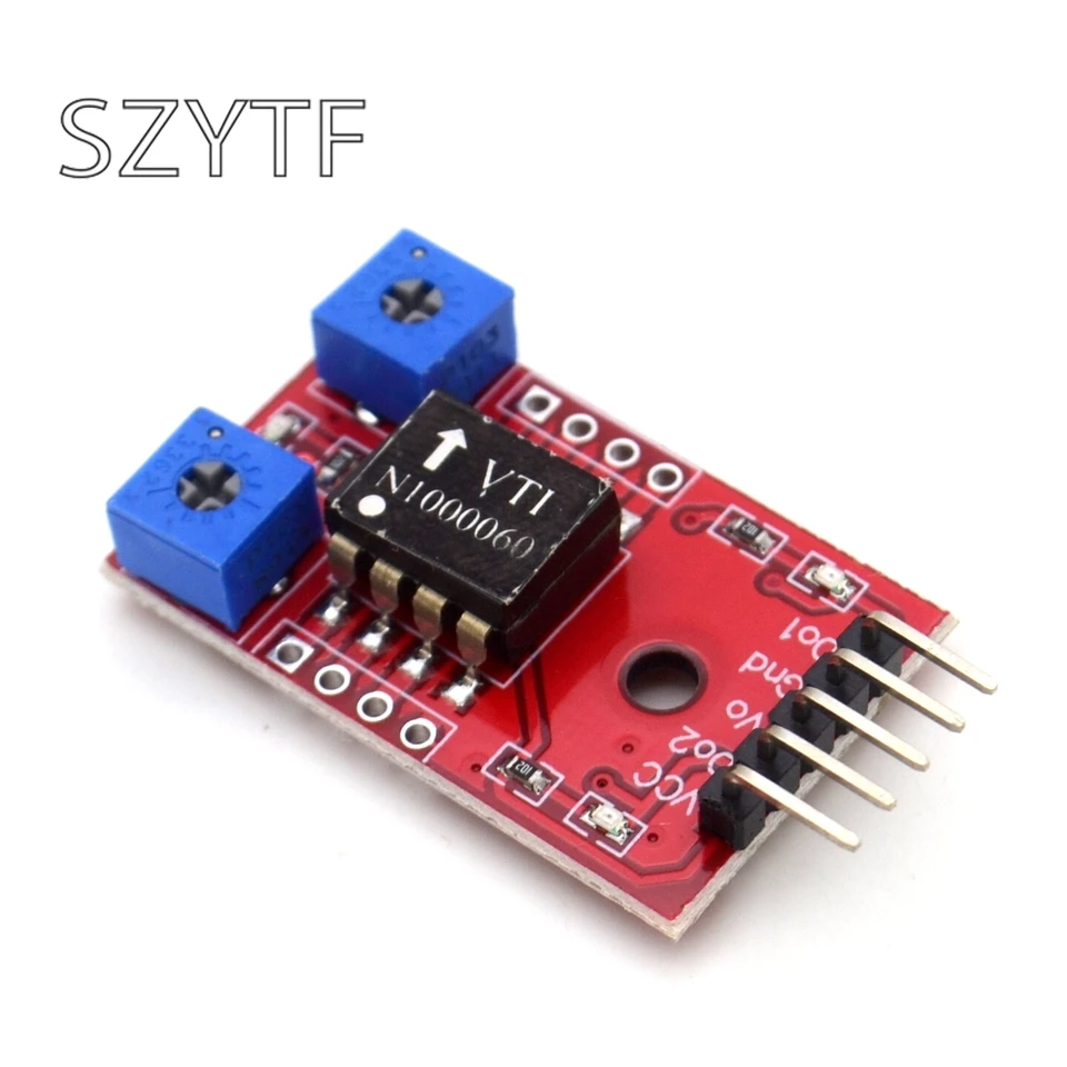 LM393 ось наклона сенсор модуль SCA60C обнаружения Новый | Электронные компоненты и