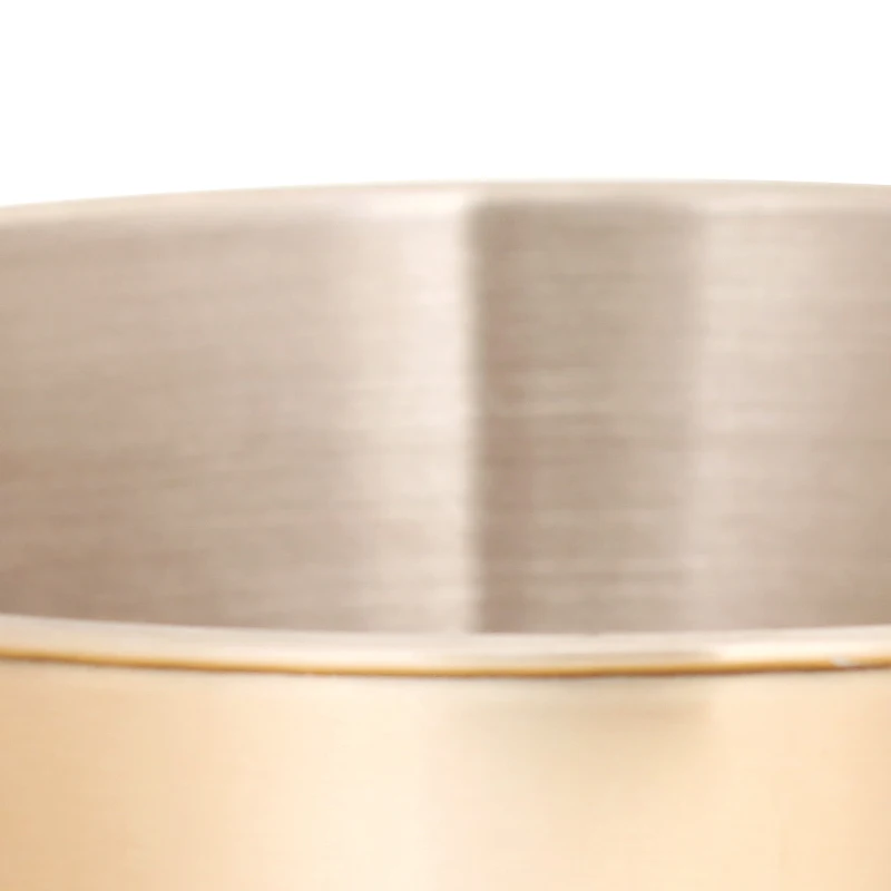 Металл Нержавеющая сталь позолоченные винные кубики для охлаждения 5л ведро льда