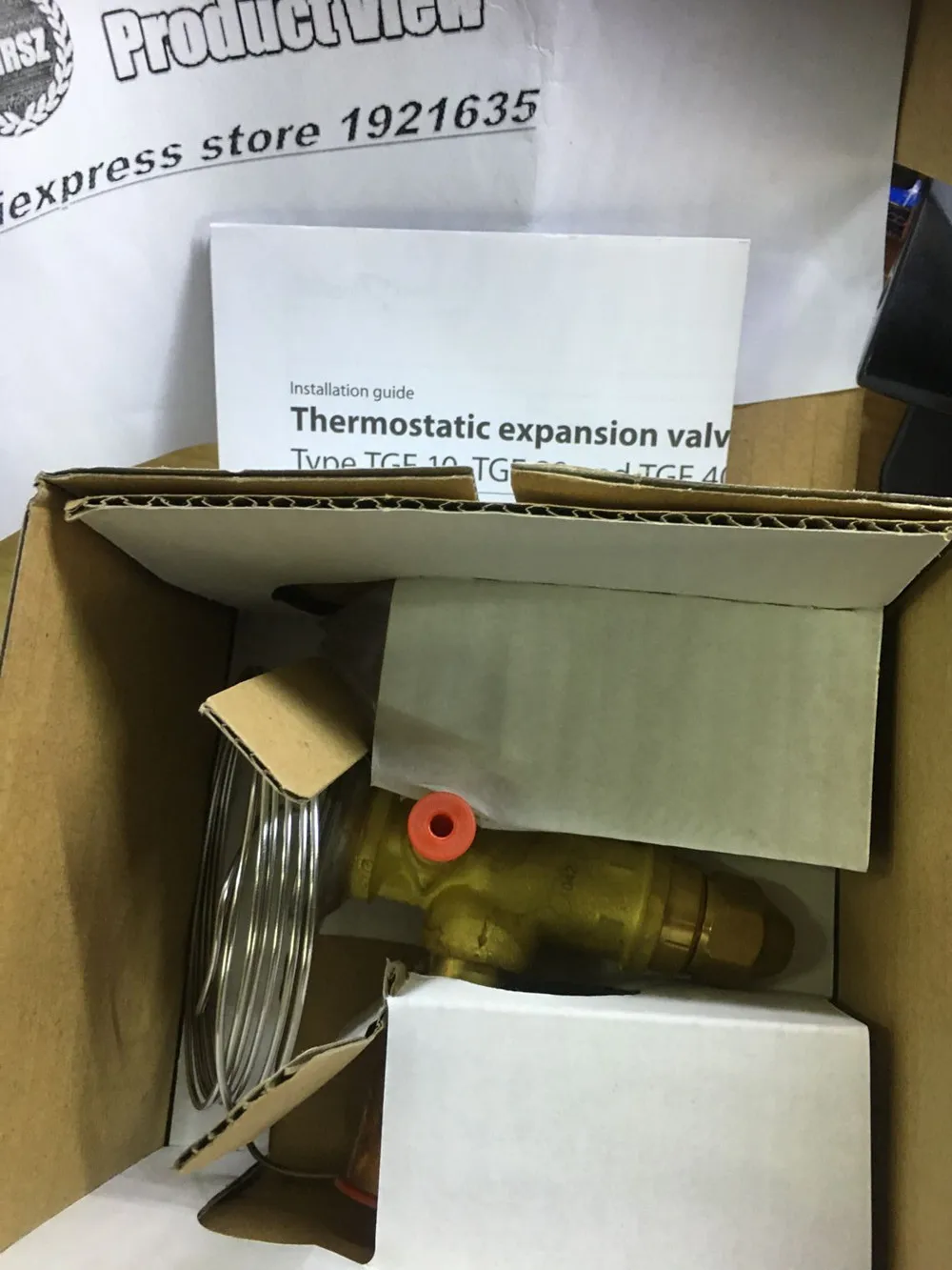 Оригинальный терморасширительный клапан DANFOSS TGEX 4TR 14 кВт R22/R407C 067N2152 | Безопасность