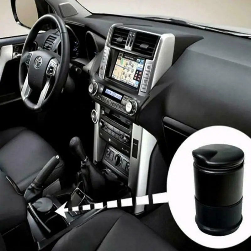 Настольная автомобильная пепельница подставка для хранения мусора контейнер