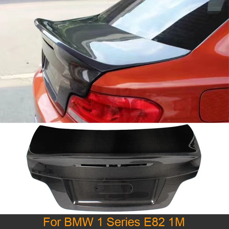 Задняя Крышка багажника из углеродного волокна для BMW 1 серии E82 м 2008 2013