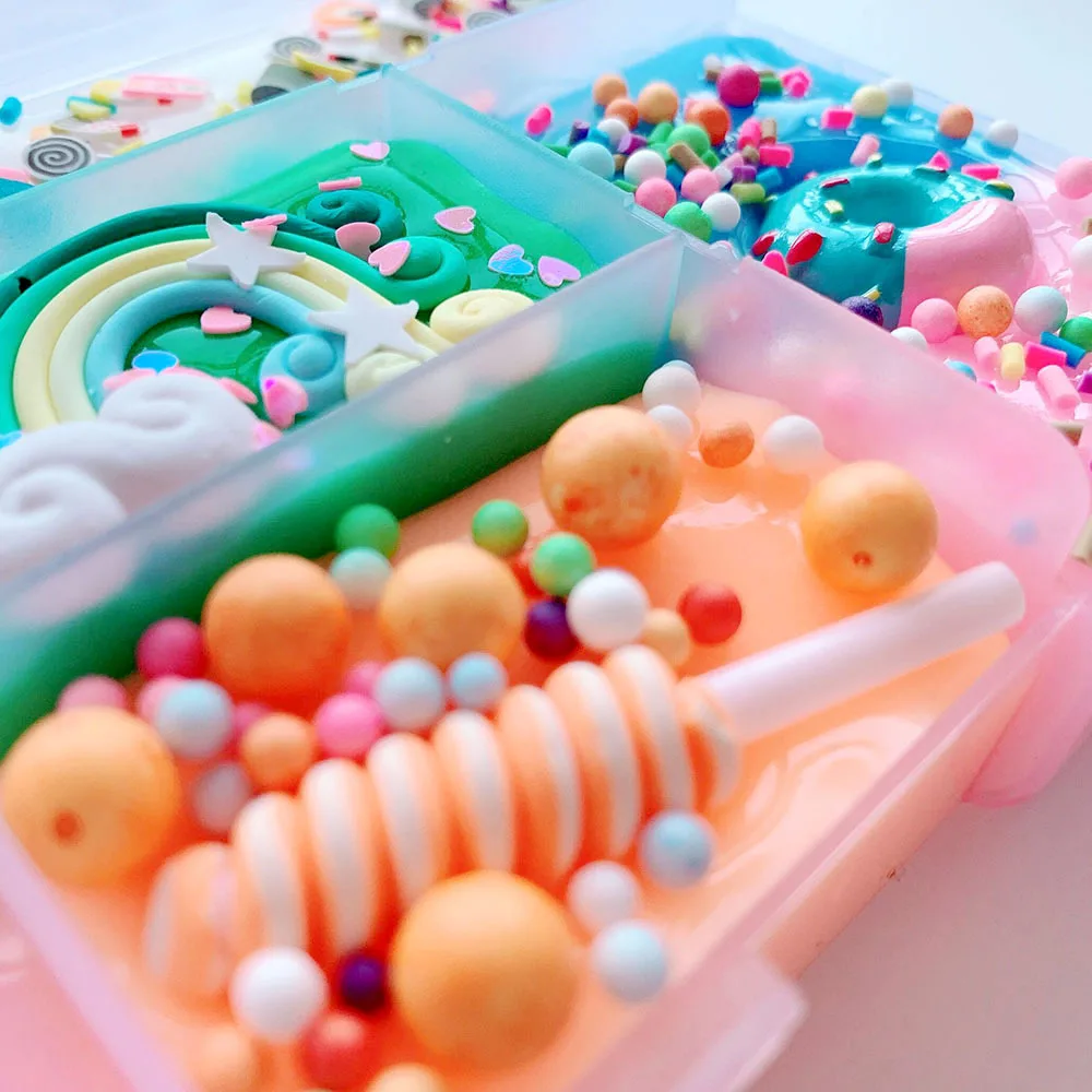 Детский Эластичный слайм из пенопласта 300 мл|Пластилин| |