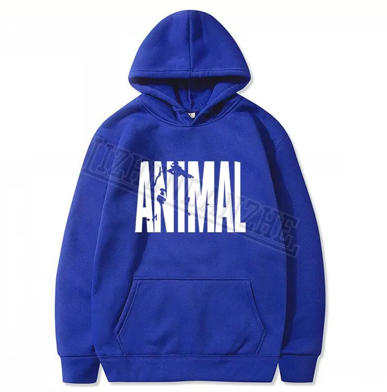 Модные брендовые мужские толстовки с изображением животных Мужские