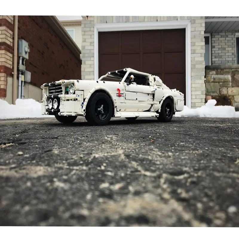 MOC Technic серия RC Ford Mustang 1967 ураган 60 секунд Elena технология дистанционного управления строительные блоки кирпичи детские игрушки
