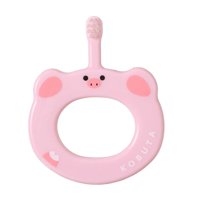 Детские Обучающие зубные щетки Силиконовая зубная щетка для малышей матовое