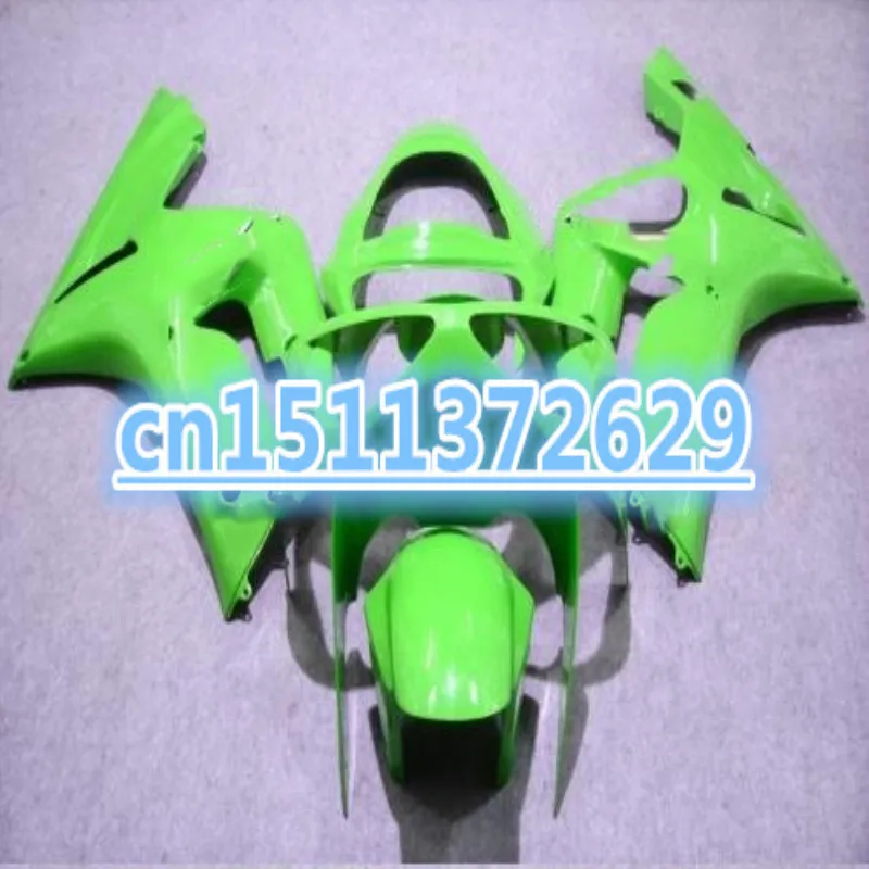 

Обтекатели подходят для Kawasaki ZX6R ZX-6R Ninja 636 Год 03 04 2003 2004 ABS Мотоциклетный полный комплект обтекателей кузов Зеленый Новый