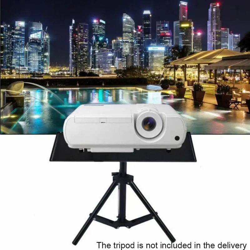 

2021 Universal Metal Tray Stand Platen Platform Holder for 3/8inch Tripod Projectors Monitors Laptops Stand Mount Protection pad