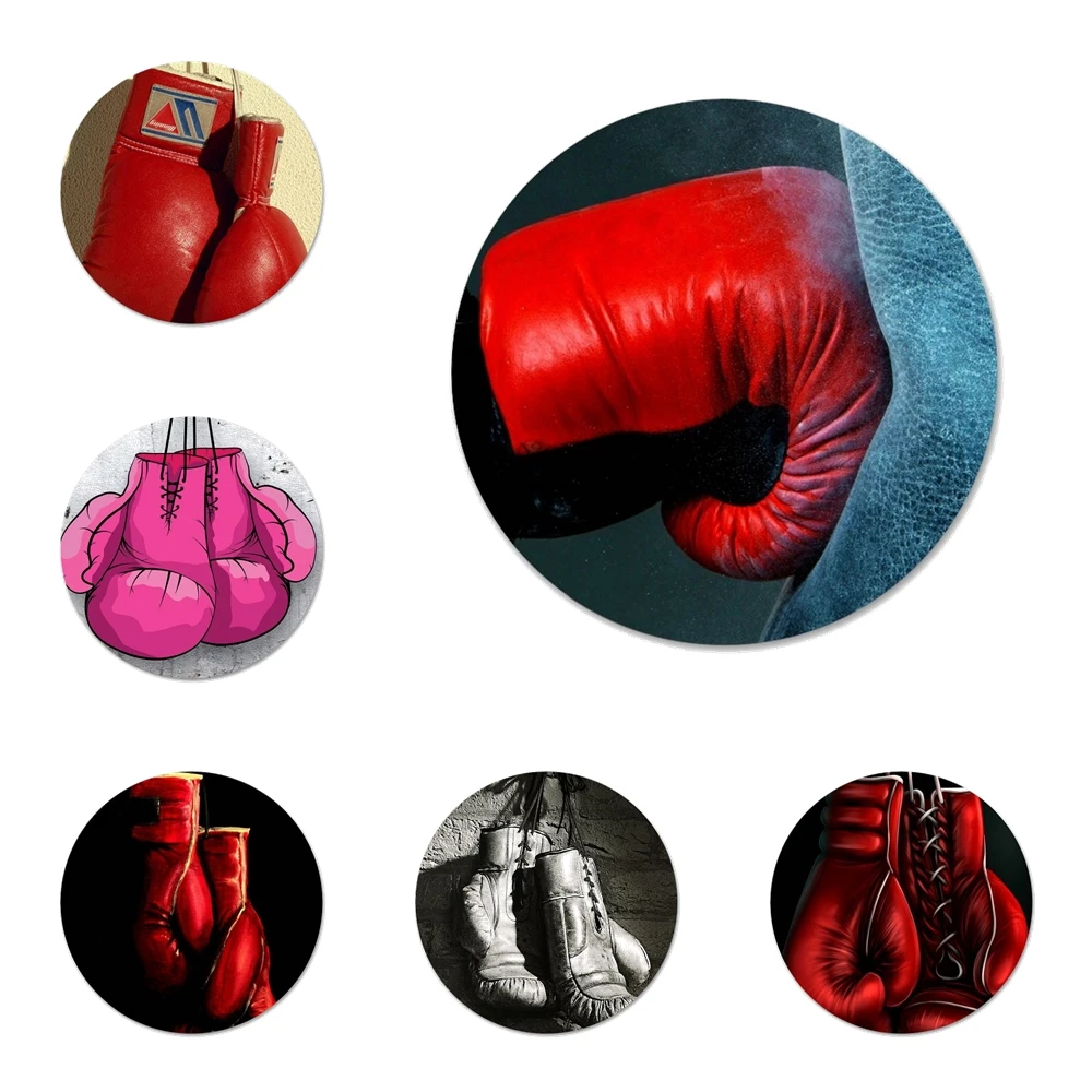 Боксерские перчатки Muay Thai Значки для одежды рюкзака украшение подарок | Дом и сад