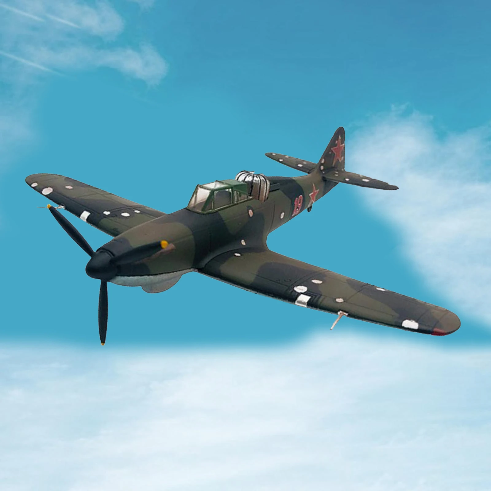 

1:76 Model Kits WW2 Planes IL-2 Attacker Airplanes Fighter Plane Model