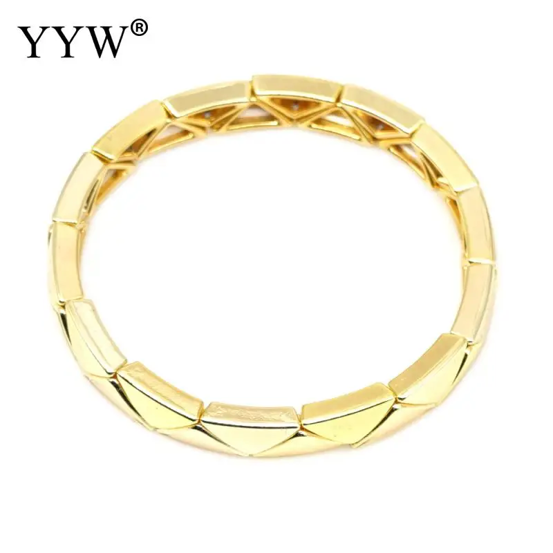 

YYW 2020 Gold Colors Wristband Bangles Zinc Alloy Charm Bracelets For Women Men Unisex Bracelet Mujer Jewelry Accessory Gift