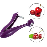1pcs cherry pitter plastic fruits tools fast remove core seed remover enucleate keep complete kitchen gadgets accessories
