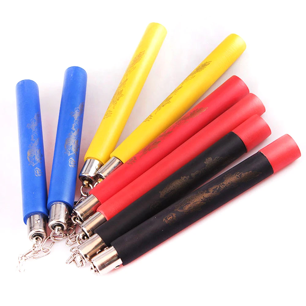 Горячие Единоборства нунчаки из поролона Nunchaku Дракон шаблон Черный Боевой для