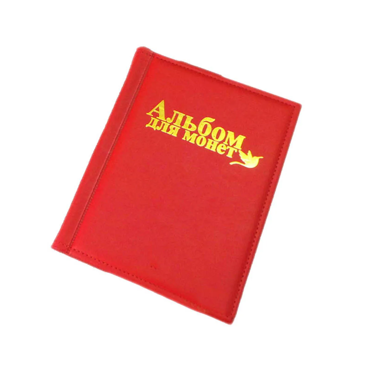 

250 Pieces Coins Storage Book Commemorative Coin Collection Album Holders Collection Volume Folder Hold Multi-Color Empty Coin
