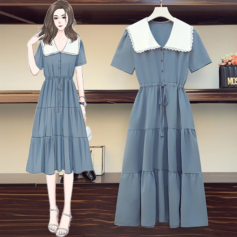 Женское повседневное осеннее платье 2020 женское винтажное в Корейском стиле