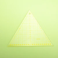 equilateral triangle shaped patchwork ruler multi function clothing ruler 23cm sewing cloth cutting rulers