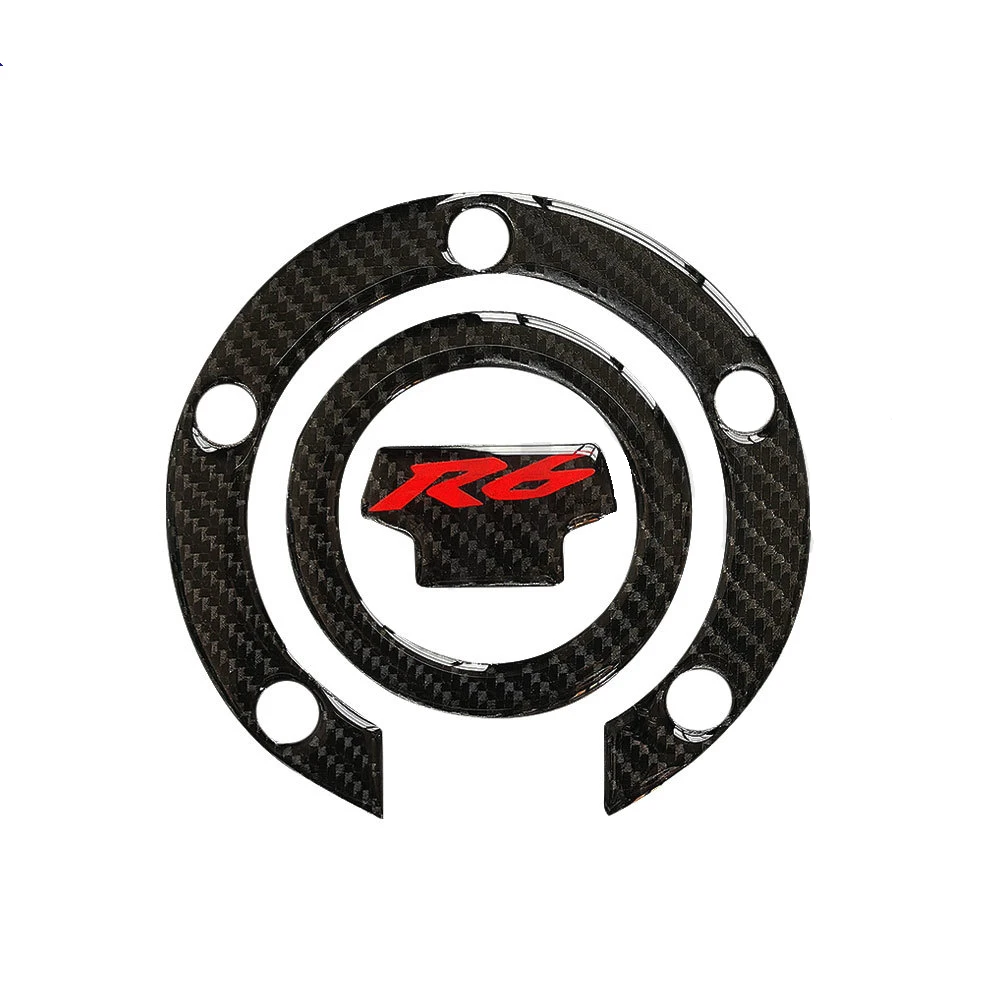 Для Yamaha YZF R6 YZFR6 YZF600 2003 2004 2005 наклейка на бак масляный газ Крышка тройной зажим