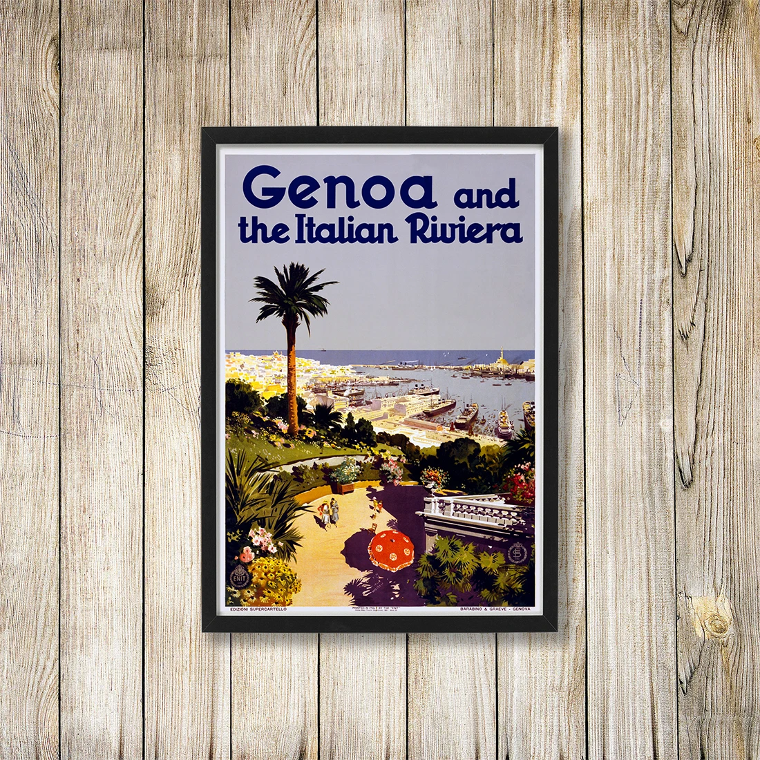 Итальянские путешествия рома кортина палермо каттолика холст картина винтажный