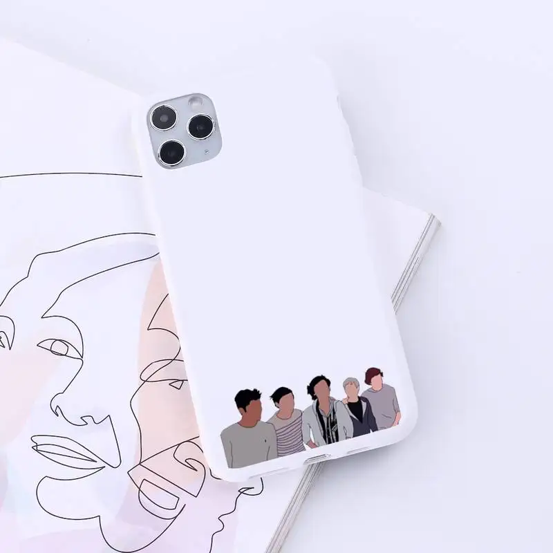 

One Direction Louis Tomlinson Phone Case Candy Color for iPhone 6 7 8 11 12 s mini pro X XS XR MAX Plus