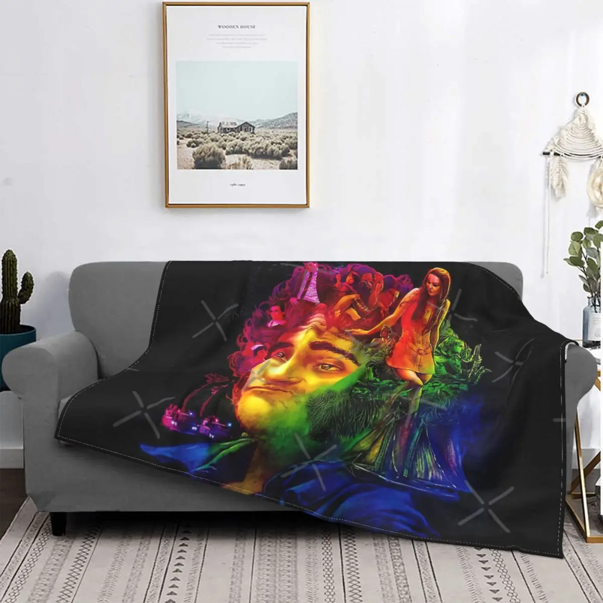 

Flannel Throw Blanket for Soft Blanket,Light Plush Bed BlanketSuitable for Adults and ChildrenFashion Warm Home Bed Sofa the car
