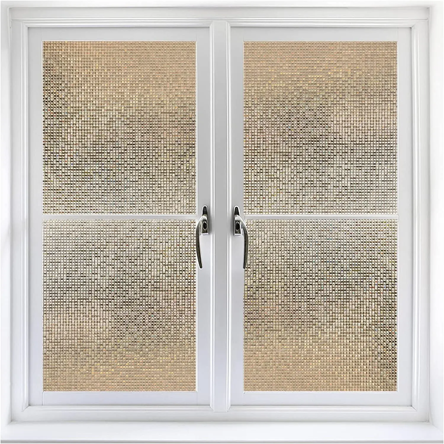 

Decorative Rainbow Window Film Privacy Refraction Privacy Film Non-Adhesive Glass-Film 3D Static Cling Window Film