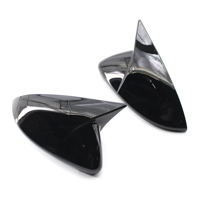 

1 Pair Car Side Rearview Mirror Cover Bat Cap Housing for GOLF 7 MK7 7.5 GT I R GTE GTD 2014-2019