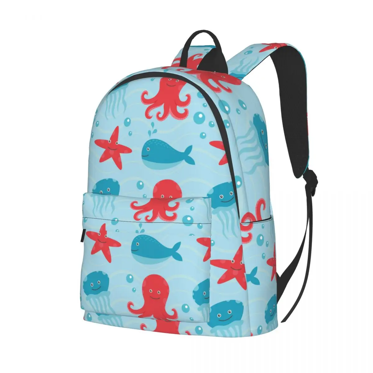 

Marine Creatures 2021 Backpack Unisex Bag Fashion Backpack Travel Backpack School Shoulder Bag