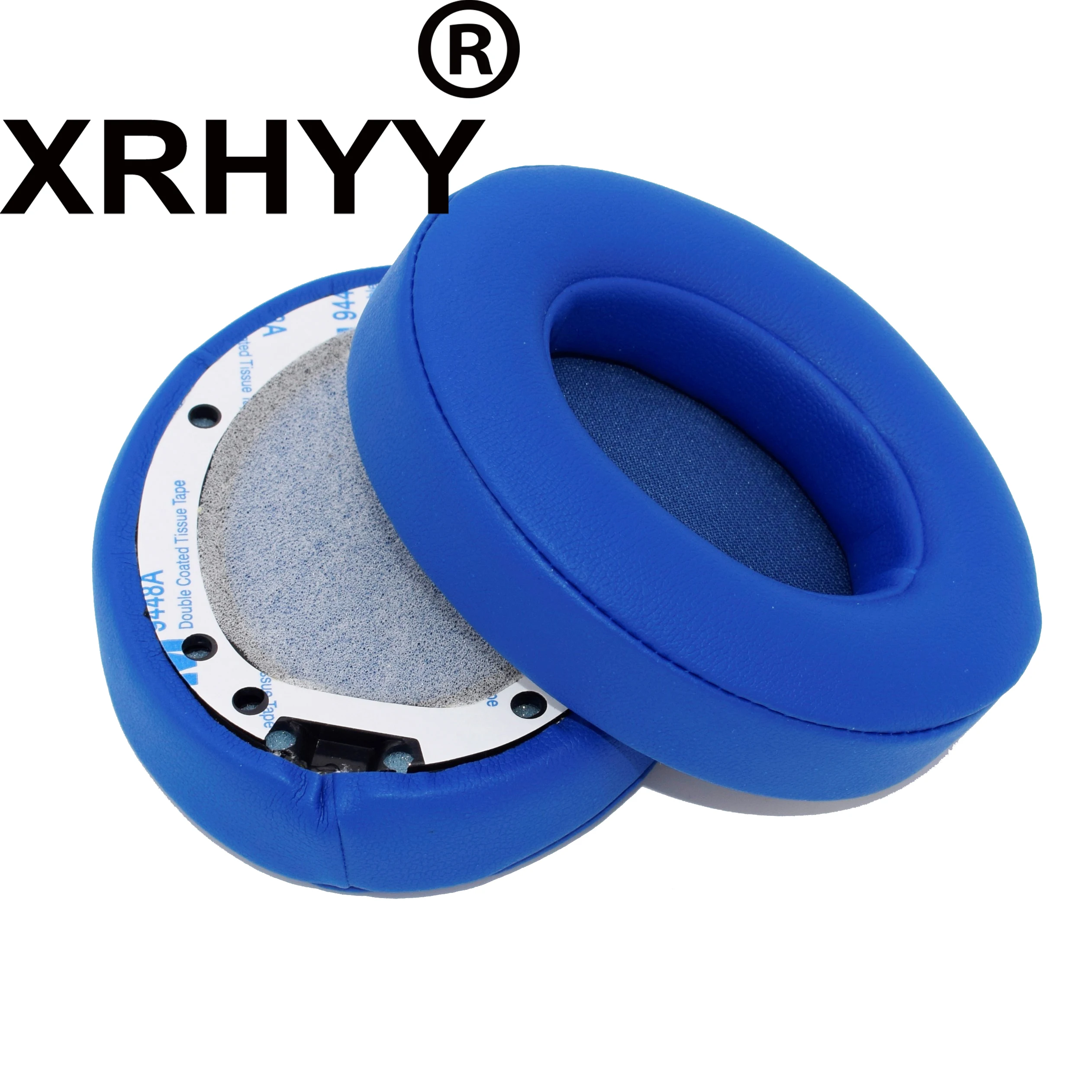 Фото XRHYY синие Сменные амбушюры для наушников + микрофон с аудиокабелем для разговоров по биту от dr dre Studio 2,0 беспроводные Накладные наушники №2