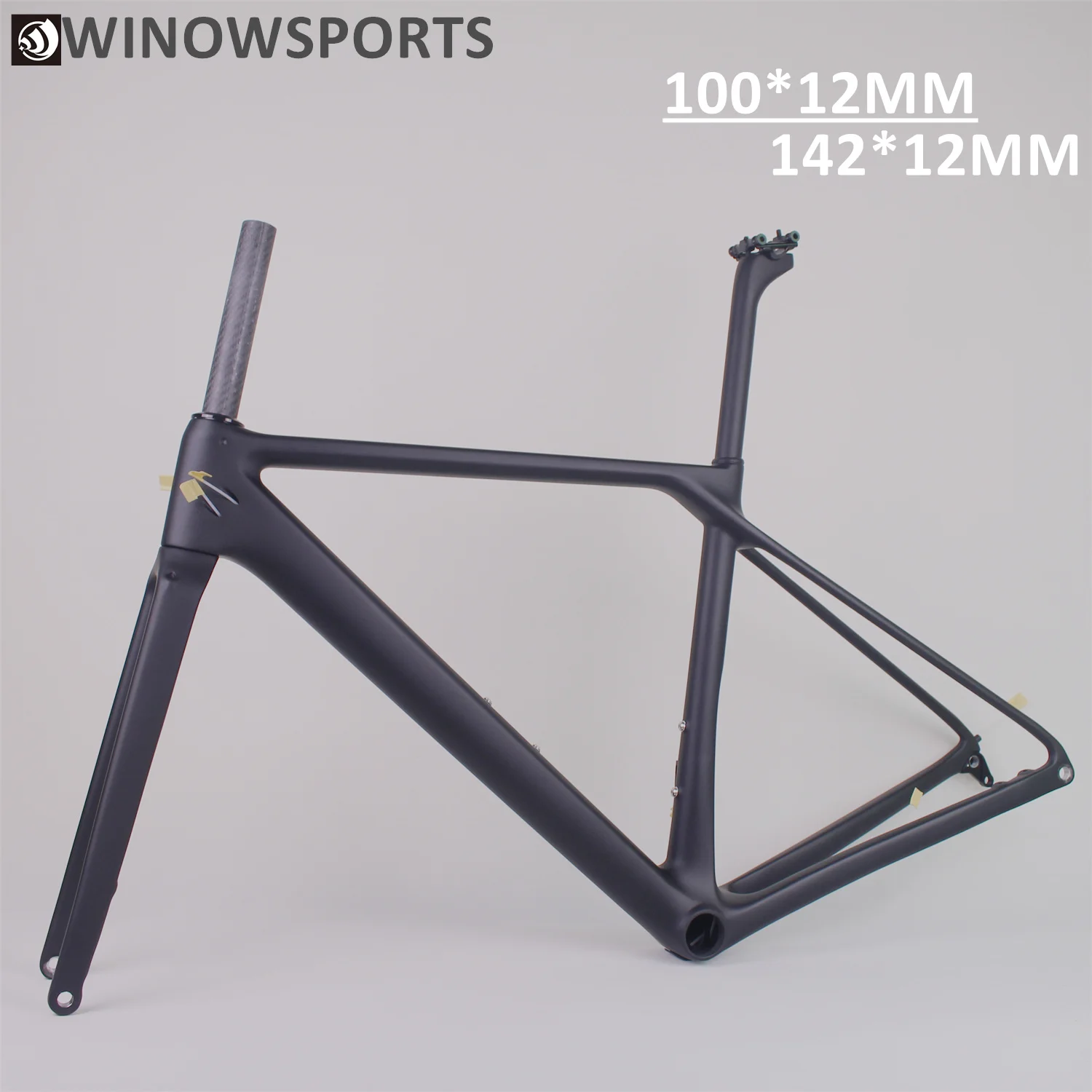 Winowsports дорожный 700c дисковый тормоз 12*100 мм/12*142 мм через ось BB86 пресс подходит карбоновый велосипед гравий диск рама макс шины 25 мм