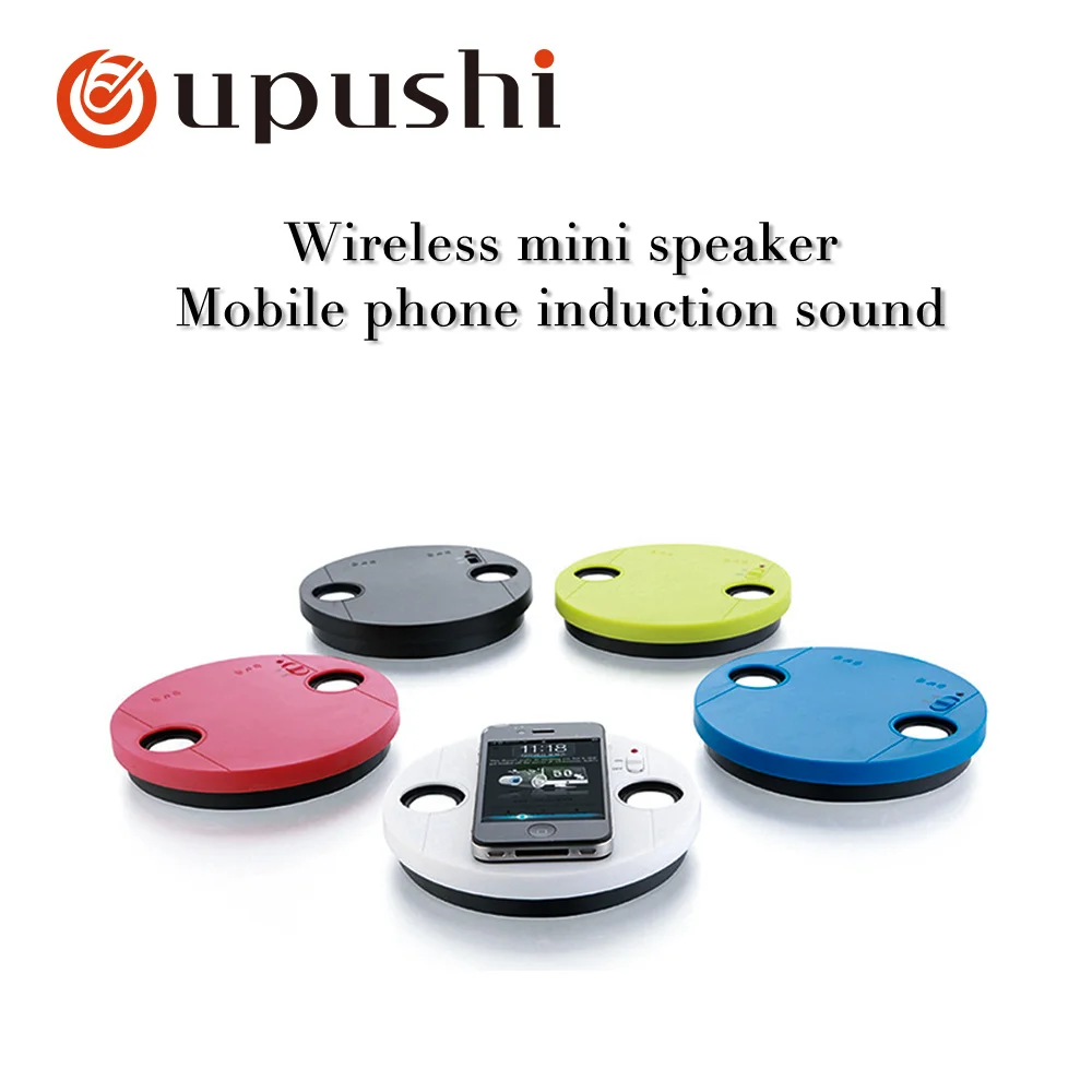 Oupushi индукционный динамик для мобильного телефона аудио бар кухня звук ванная