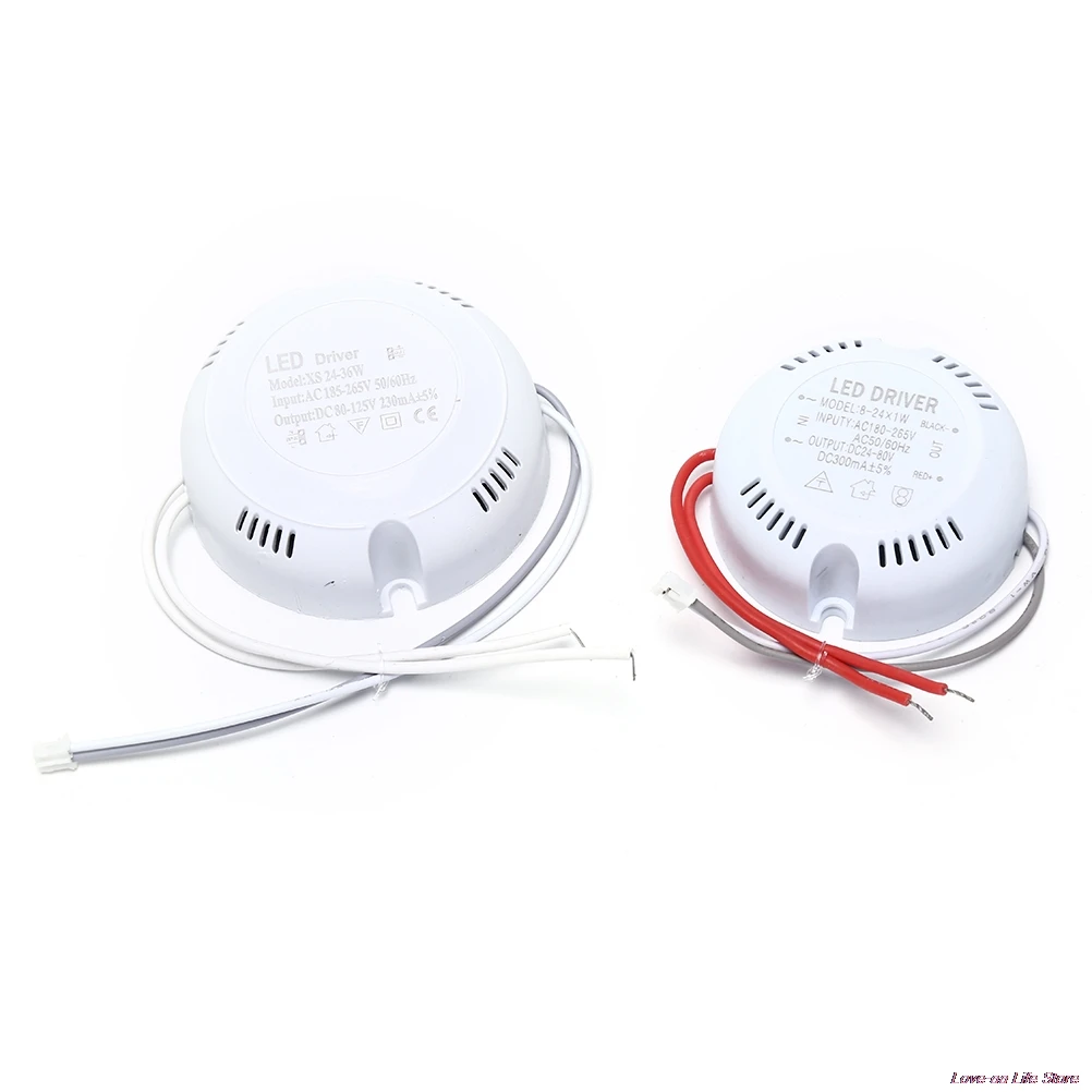 

Transformer LED Driver Power Supply 8-24W / 24-36W LED Light Lamp Driver