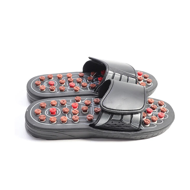 Массаж ног шлёпанцы для женщин иглоукалывание терапия Массажная обувь