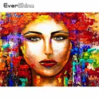Evershine 5D алмазная вышивка, распродажа, портрет, Алмазная мозаика, полноразмерные картины для девушек Стразы, Алмазное искусство, домашний декор