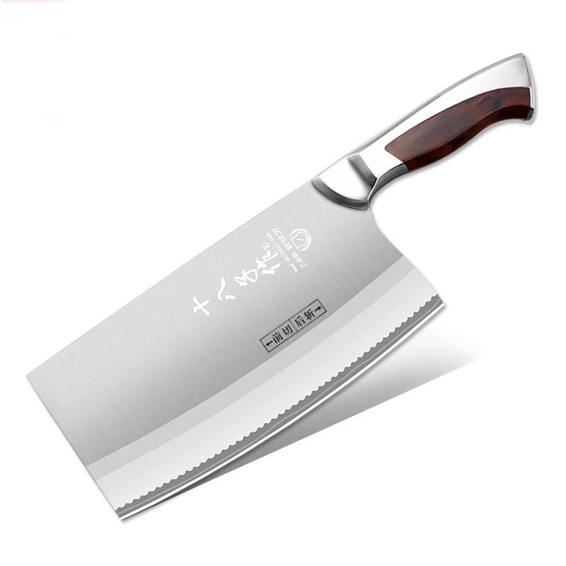 

Traditional carbon steel kitchen Accessories knives slicing /chop bone /cutting knife+Chef knives/ Utility Knives Chinese style