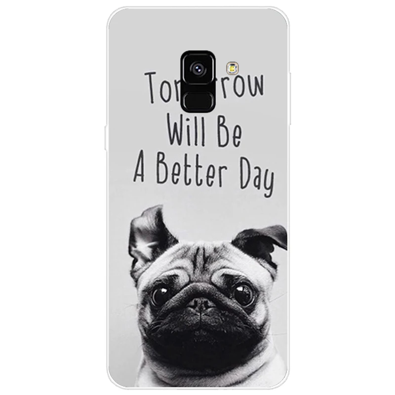 Чехол для телефона Samsung Galaxy A8 2018 A530 Plus A730 мягкий силиконовый чехол из ТПУ 8A A 8 чехлы