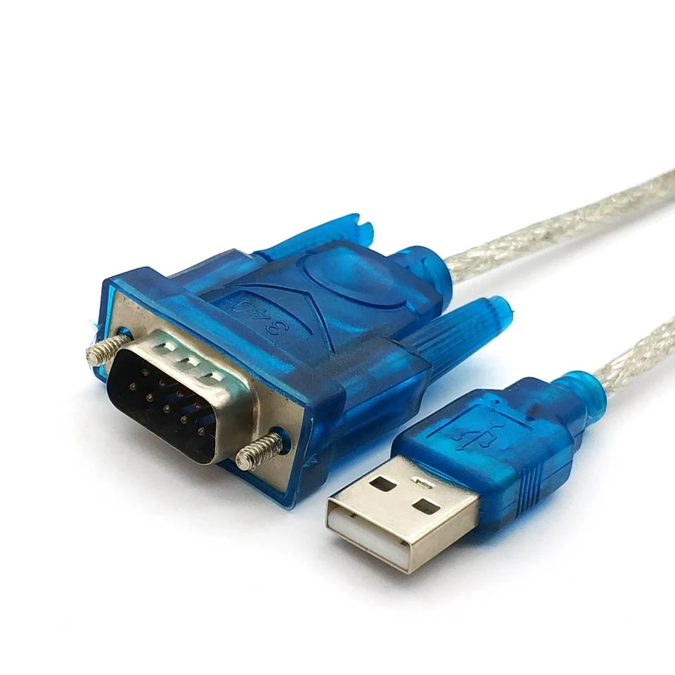 USB к RS232 последовательный порт 9 контактный кабель DB9 переходник для