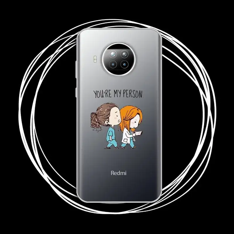 

Medicine Doctor Nurse Phone Case Transparent for Xiaomi mi Redmi note 10 t 8 9 pro lite 11 Samsung S 8 9 10 20 plus ultra