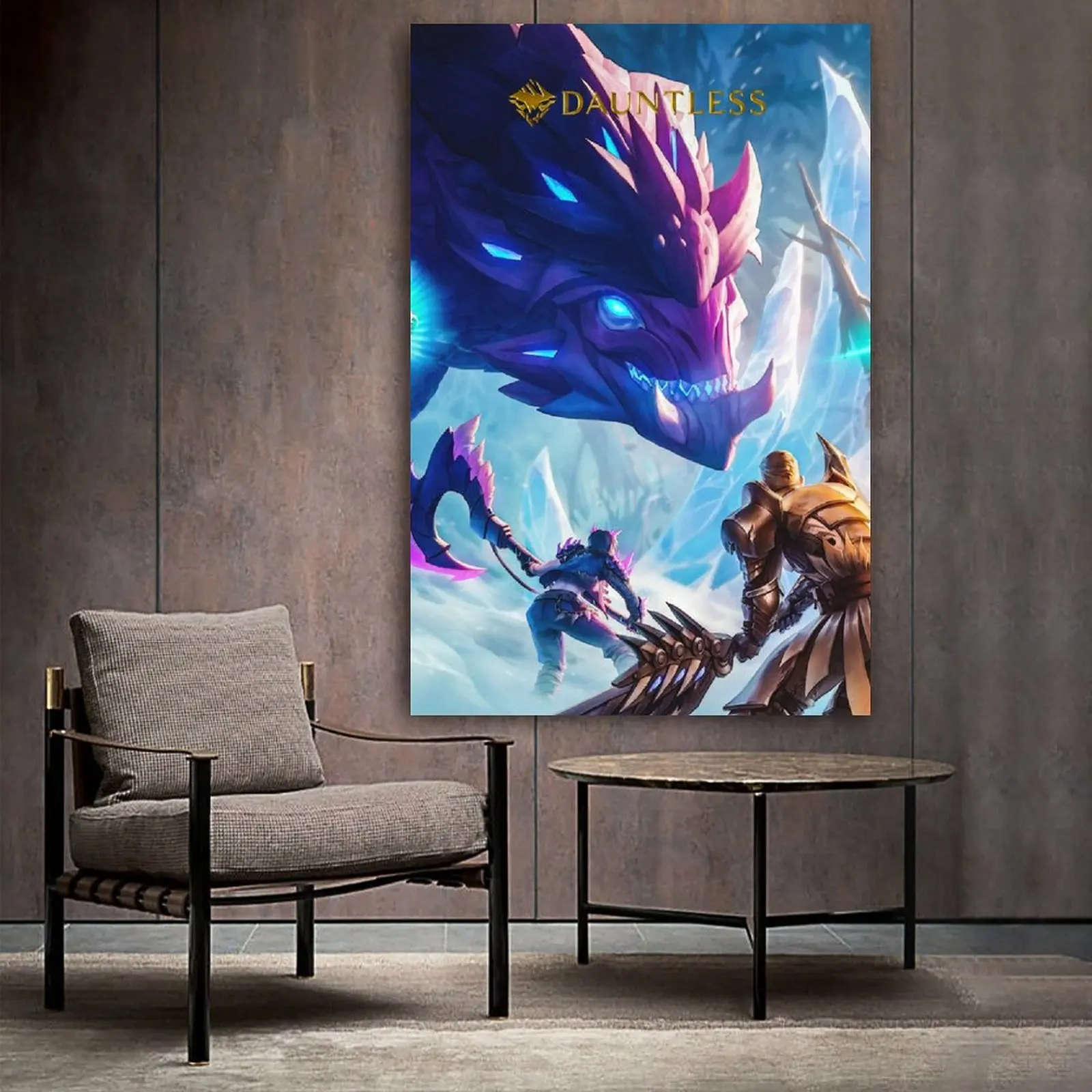 

Dauntless Poster Canvas Art Poster and Wall Art Picture Print Modern Family bedroom Decor Posters