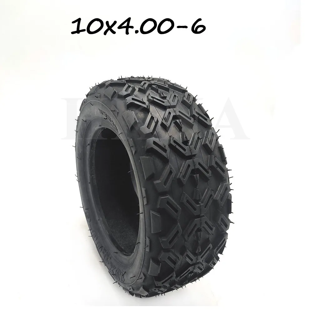 Бескамерная электрическая шина для скутера 10X4.00-6 10-дюймовая вакуумная
