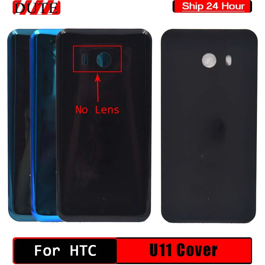 Новинка для HTC U11 U 3W 1W задняя крышка аккумулятора стеклянная дверь задний