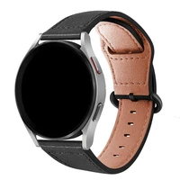 2022mm band for sumsung galaxy watch 4 46mm42mmactive gear s3 frontiers2sport genuine leather huawei watch gt2pro2e strap