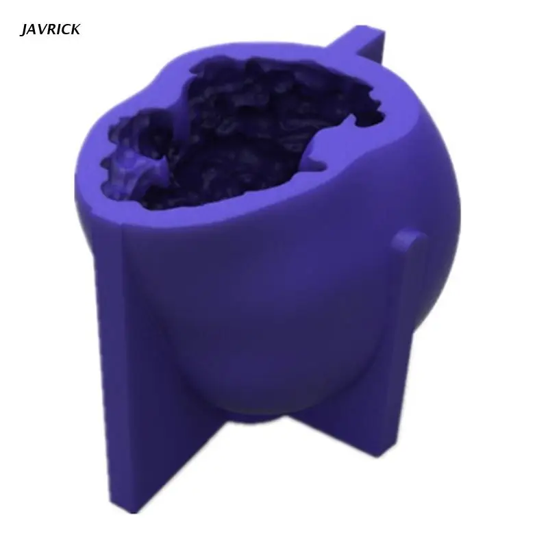 

Силиконовая форма в форме черепа маленького размера, для изготовления украшений «сделай сам», для мыла, свечи, полимерной глины