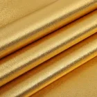 Простые обои из золотой фольги в европейском стиле, однотонные обои золотого цвета с изображением тонкого рисунка, ПВХ обои для гостиниц, потолка, клуба
